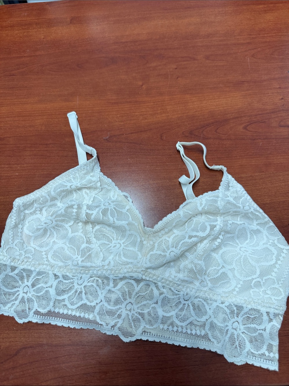 Victoria’s secret pink lace bralette M (A-C) // 083020